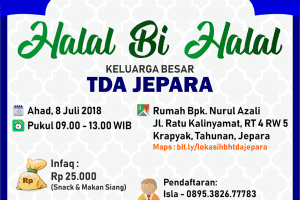 Halal Bi Halal TDA Jepara